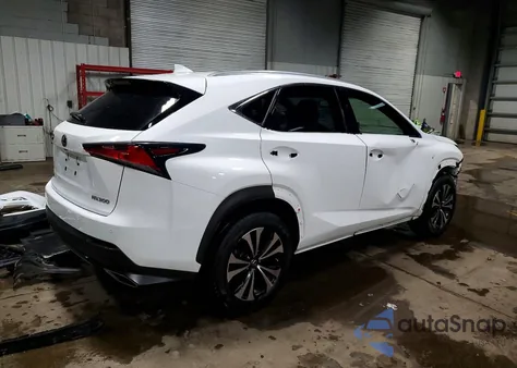 2021 Lexus Nx 300 Base из США, поврежденный, VIN JTJSARDZ9M2255207